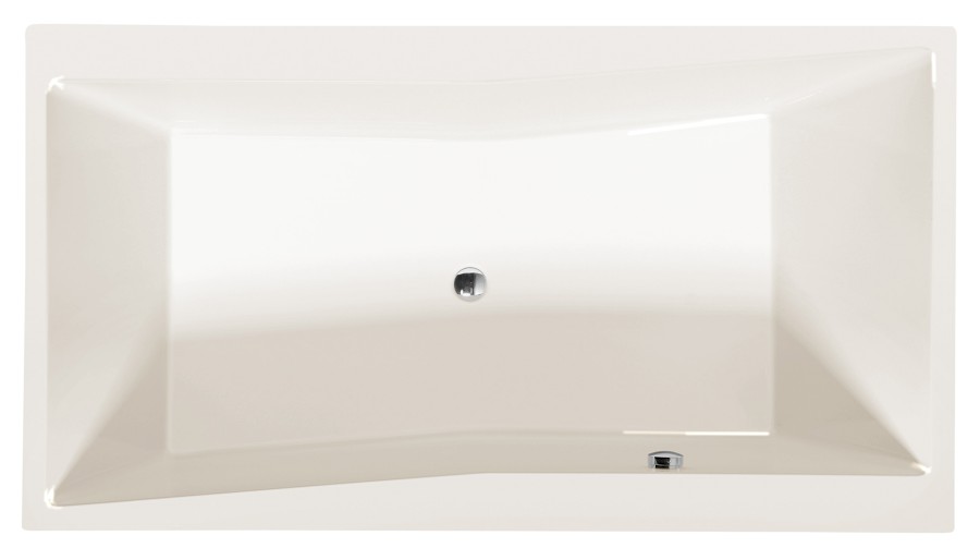 78531.40 (40833) QUEST obdélníková vana 190x100x49cm, ivory 78531.40