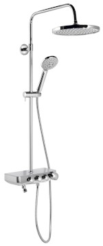 FARRAO sprchový sloup s baterií a napouštěním, chrom SL450