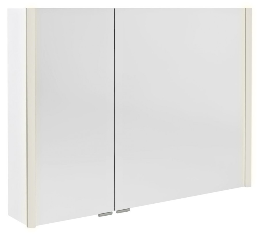 ALIX galerka s LED osvětlením 96x70x17,5cm, bílá AX196-0030