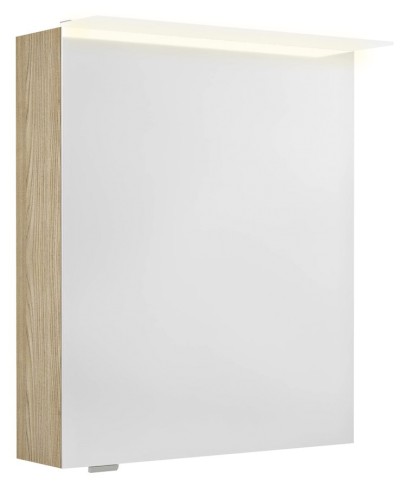 LINEX galerka s LED osvětlením, 60x70x15cm, levá/pravá, jilm bardini LX060-0013