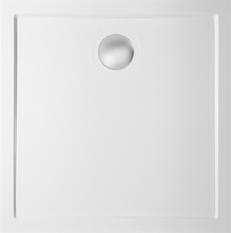 GQ8080 (57422) GALLET sprchová vanička z litého mramoru, čtverec 80x80cm GQ8080