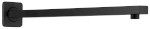 TQ043B (61053) Sprchové ramínko hranaté nízké, 400mm, černá mat TQ043B