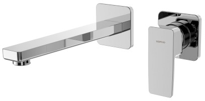 TURSI podomítková dvouprvková umyvadlová baterie, chrom TI018