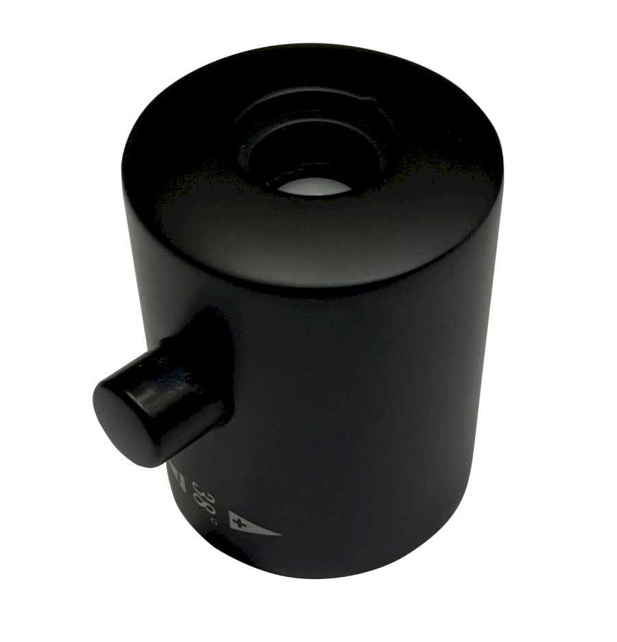 Ovladač termostatické kartuše, černá mat NDKU139B-1