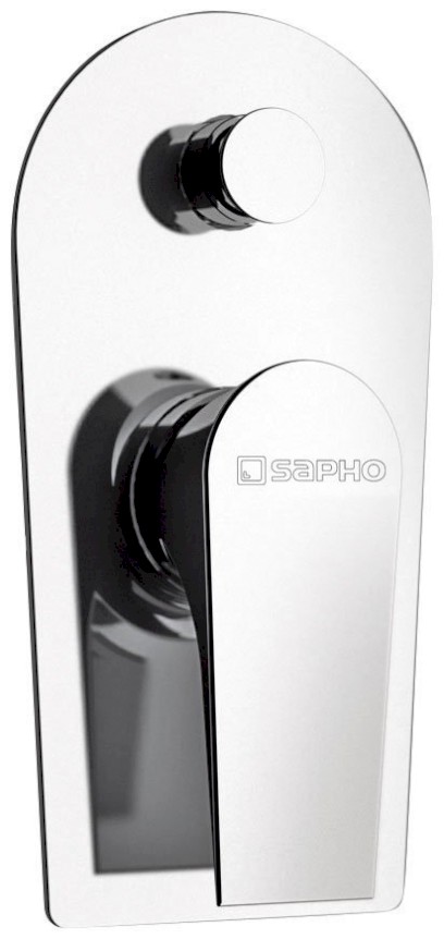 AXAMITE podomítková sprchová baterie, 2 výstupy, chrom AX42