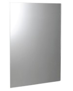 PLAIN zrcadlo s broušenou hranou 50x70cm, zakulacené rohy, CU free 1501-25