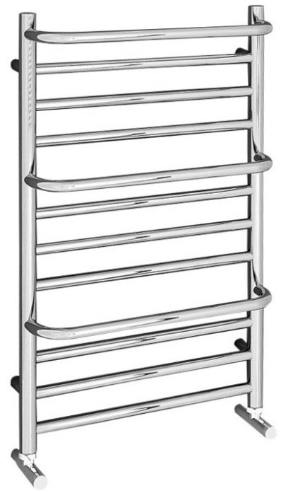 MANISA otopné těleso 500x800mm, se třemi madly pro ručník, chrom IZ110