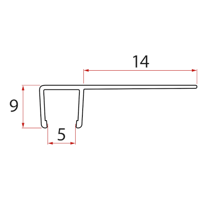 Sada svislých těsnění pro YB93 NDYB93-C0304