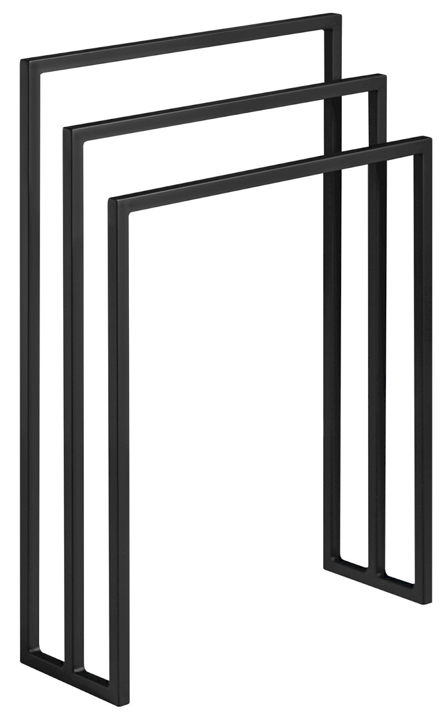 SKA stojan na ručníky 550x800x200mm, černá mat SKA303