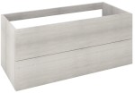 TREOS umyvadlová skříňka 110x53x50,5cm, dub Polar TS110-1010