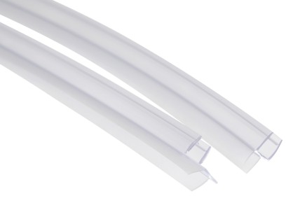 Spodní těsnění na čtvrtkruhovou zástěnu GN5590, sklo 6mm NDGN04-R