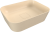 BANERA SQUARE umyvadlo na desku, litý mramor, 50x36cm, béžová mat 14596.81