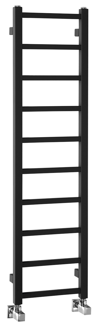 METRO LIGHT otopné těleso 300x1140 mm, černá mat IR444TB