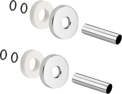 Set krycích rozet, nerez mat CP6535