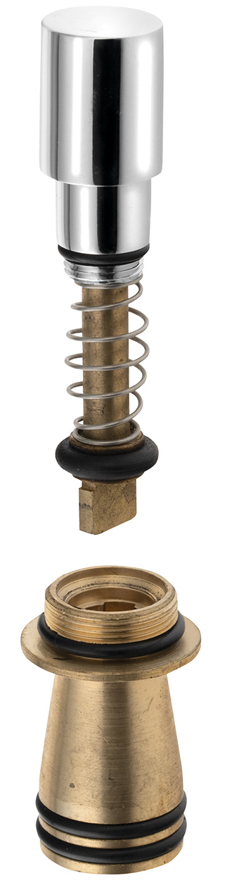 Přepínač s ovladačem pro baterii, chrom ZU420-03