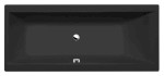 73611.21 (15336) CLEO obdélníková vana 160x70x48cm, černá mat 73611.21