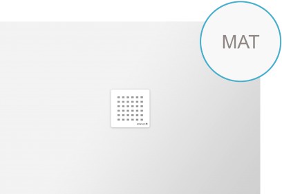 FLEXIA vanička z litého mramoru s možností úpravy rozměru, 120x80cm, bílá mat 77922MAT