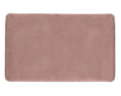 FUZZY koupelnová předložka, 50x80cm, 100% polyester, protiskluz, růžová 96FY508010