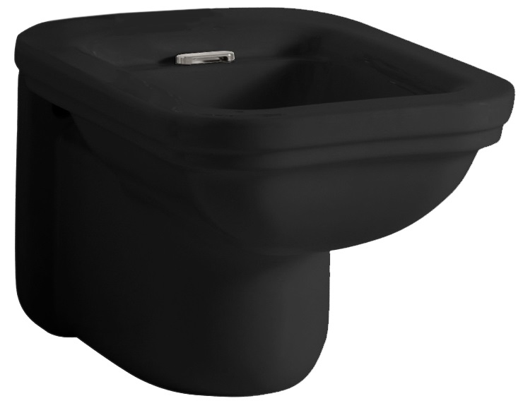 4125K7 (52136) WALDORF bidet závěsný 37x55cm, černá mat 4125K7