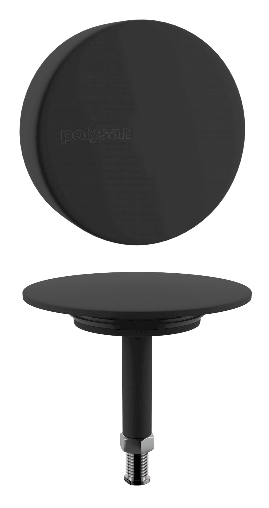 71891.21 (60730) Vrchní sada vanové soupravy, černá mat 71891.21