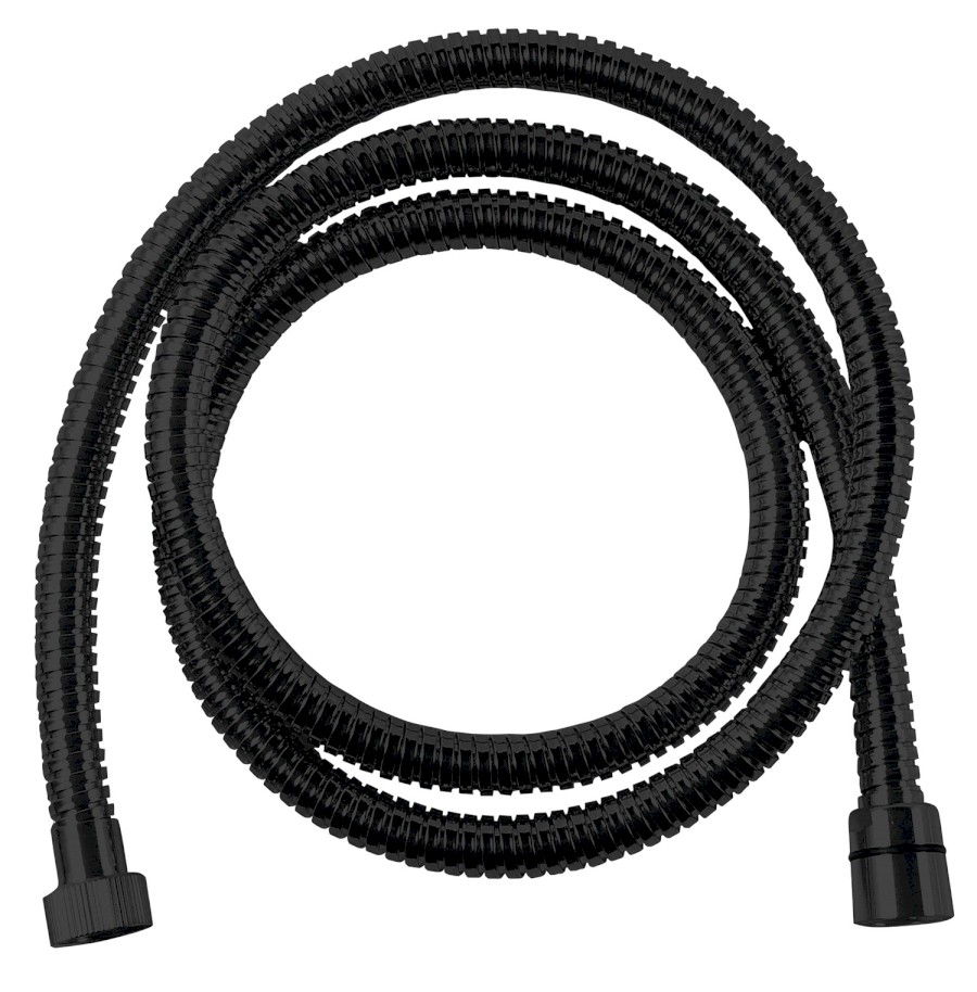 FLEX150B (56054) POWERFLEX kovová sprchová hadice, 150cm, černá mat FLEX150B