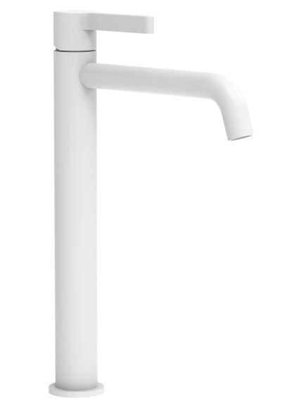 ICONIC stojánková umyvadlová baterie vysoká, bílá mat AF006W