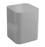 SEVENTY odpadkový koš výklopný, 8l, plast ABS, šedá 630908