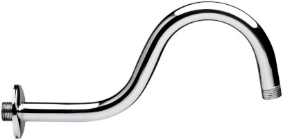 Sprchové ramínko kulaté tvar S, 300mm, chrom BR551