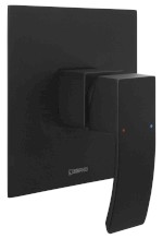 GINKO podomítková sprchová baterie, 1 výstup, černá mat 1101-41B