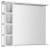 KORIN STRIP zrcadlo s LED osvětlením a policemi 80x70x12cm KO350S