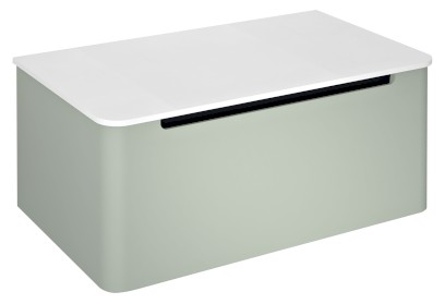 KERALA umyvadlová skříňka 80x35x47,5cm, 1x zásuvka, verde KR080-4444