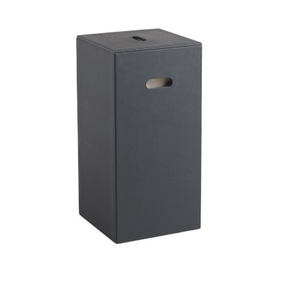 LUXURY koš na prádlo 30x61,8x30cm, černá 103614