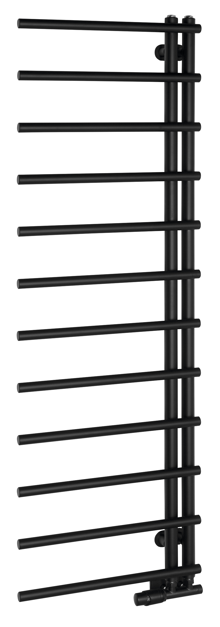 JUSTINA otopné těleso 500x1510 mm, černá mat IR151B