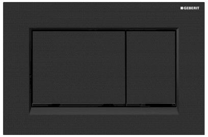 GEBERIT SIGMA30 ovládací tlačítko Easy to clean, černá mat 115.883.16.1