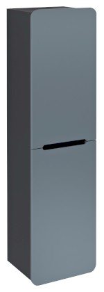 KR350-4234 (58773) KERALA skříňka vysoká 38x143x32cm, 2x dvířka, levá/pravá, siena/antracit matný KR350-4234