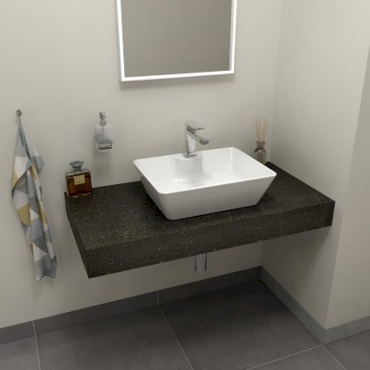 TAILOR rockstone deska 70x50 cm, provedení límce L TR070L