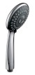 Ruční masážní sprcha, 5 režimů sprchování, průměr 110mm, ABS/chrom 1204-06