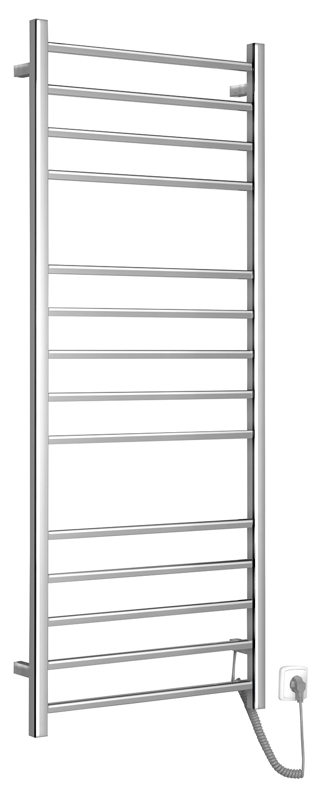 ER450V (47833) ESKINADO elektrický sušák ručníků, hranatý, 600x1500 mm, 130 W, nerez lesk ER450V