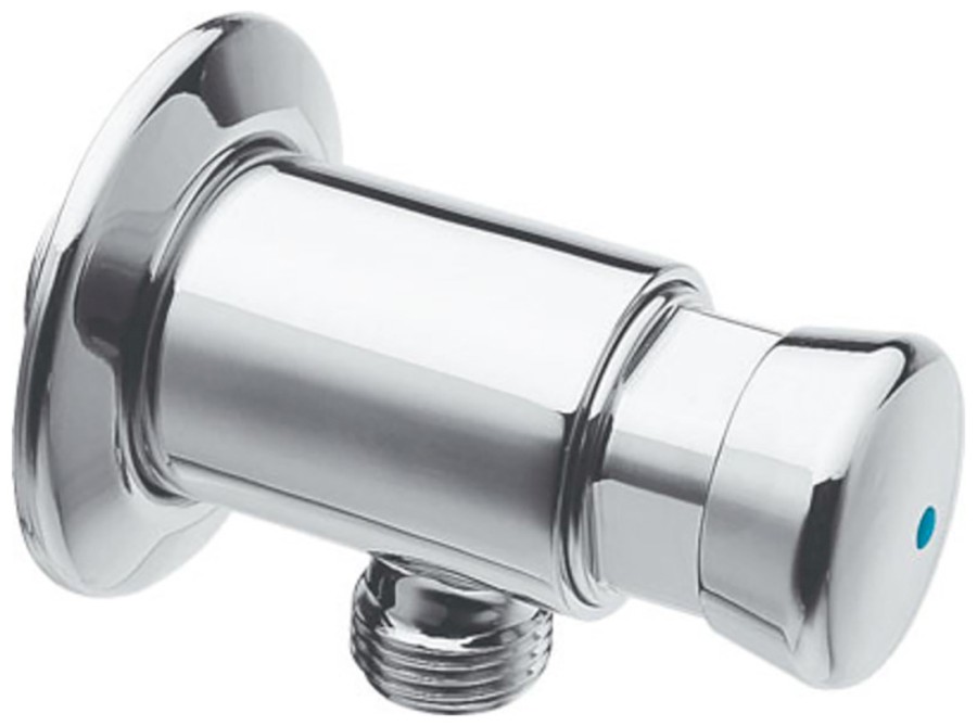 QUIK samouzavírací nástěnný ventil pro urinál, chrom QK10051