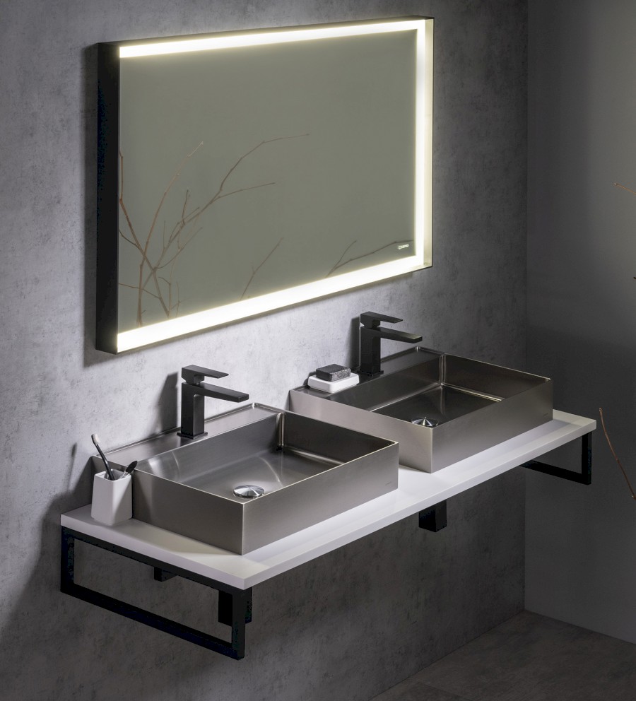 PLATO deska Rockstone 2200x24x500mm, bílá mat PL220-0101