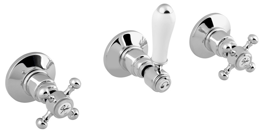 SET305-101 (32584) ANTEA podomítková sprchová baterie, 2 výstupy, chrom SET305-101