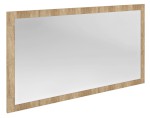 NIROX zrcadlo v rámu 120x70cm, dub alabama NX127-2222