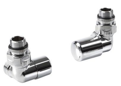 FIRST CORNER připojovací sada ventilů, pravé provedení, chrom CP920S