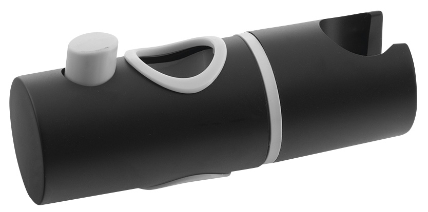 NDSL435 (47118) Držák pro sprchovou tyč 25mm, ABS/černá mat NDSL435