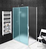 SIGMA SIMPLY boční stěna 700 mm, sklo Brick GS4370