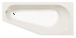 90611.40 (54891) TIGRA R asymetrická vana 170x80x46cm, ivory 90611.40