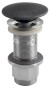 Umyvadlová výpust 5/4“, click-clack, betonová zátka, 10-80mm, antracit mat FG916