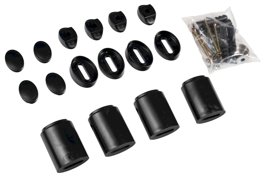 NDILEB (58372) Montážní uchycení, sada, černá NDILEB