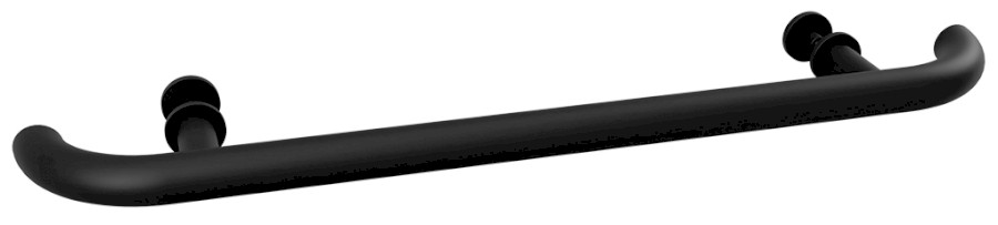 HANDICAP dveřní madlo 700mm, černá mat XH574B