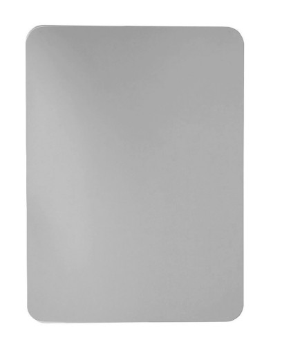 ISHAPE zrcadlo s broušenou hranou 50x70cm, zakulacené rohy, CU free AG457